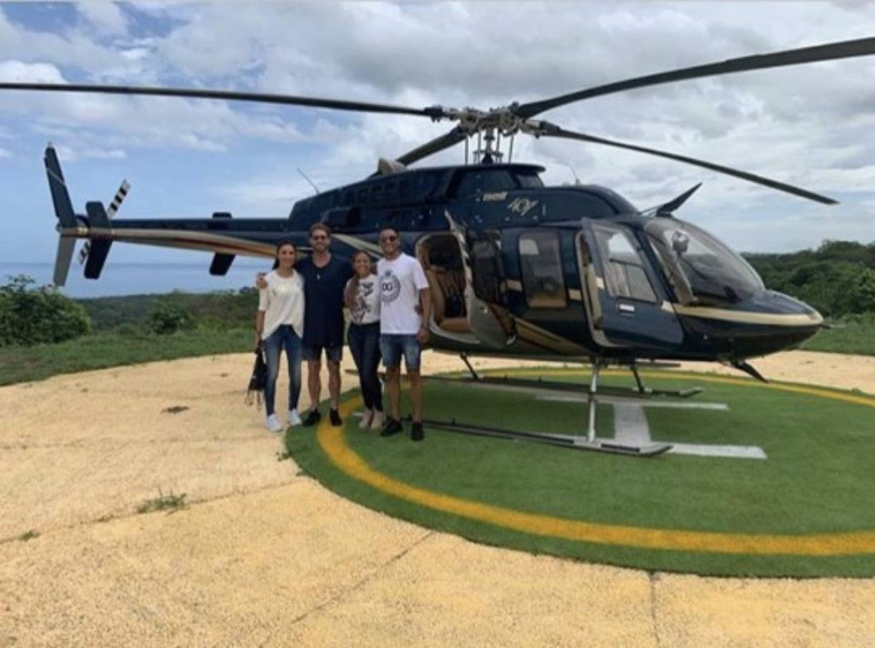 Sergio Ramos y Pilar Rubio se fueron de luna de miel a Costa Rica para pasar la aventura junto a Keylor Navas y su pareja Andrea Salas.