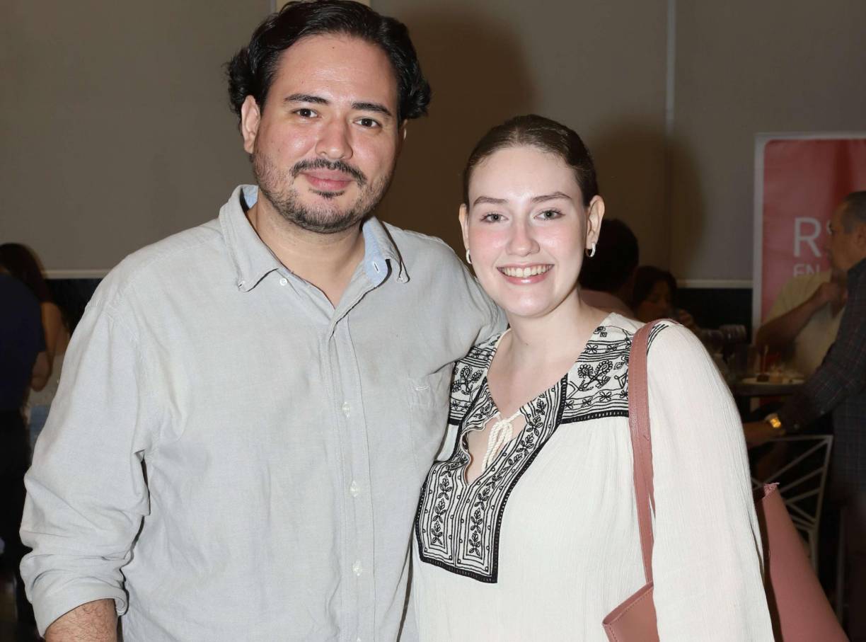 Nahún Pérez y Miriam Sorto