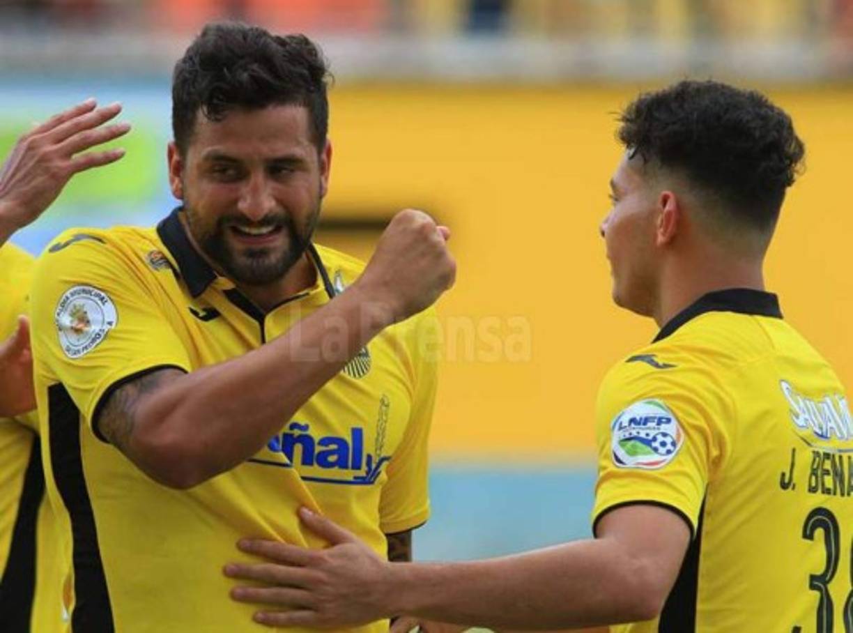 Callorda festejó por todo lo alto su gol que le dio el empate a la máquina.