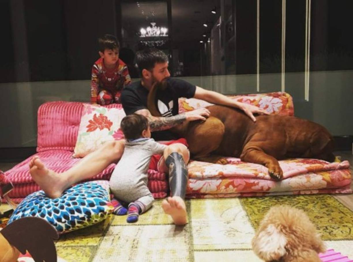 Antonella comparte íntimos momentos de su familia en su cuenta de Instagram.