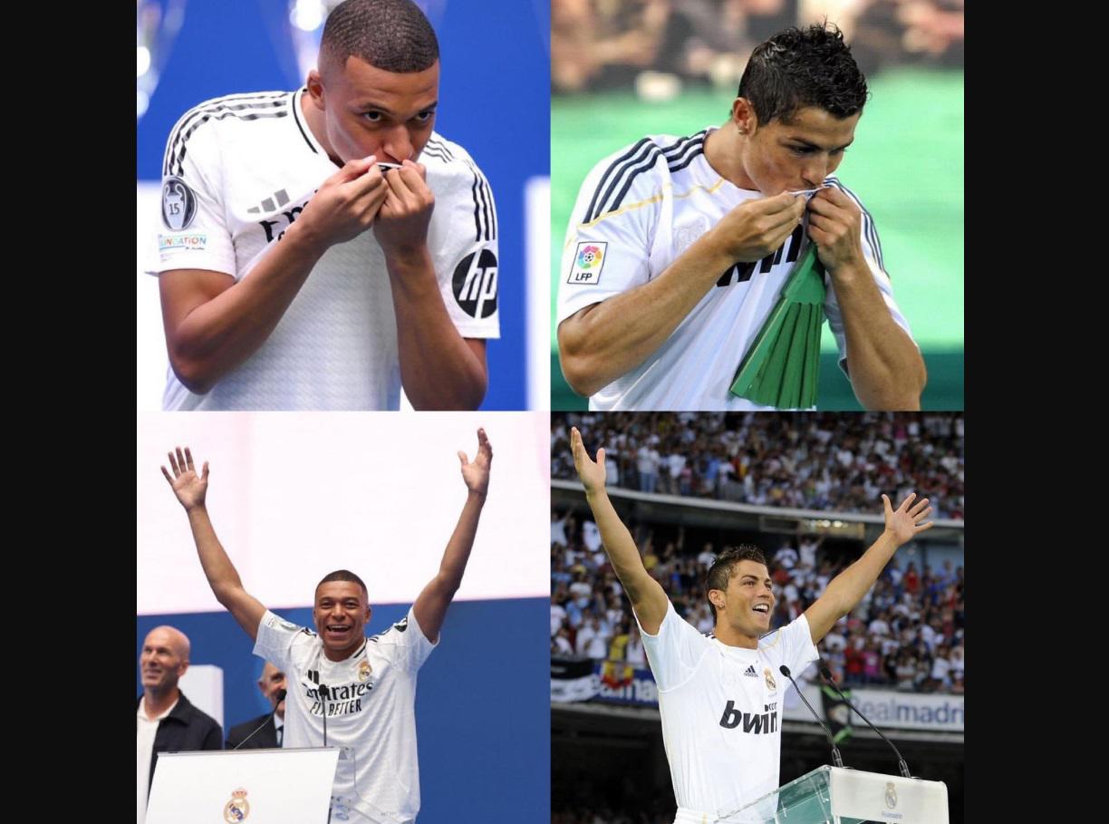 Mbappé causa terribles burlas al Barcelona y Cristiano Ronaldo es recordado en los memes
