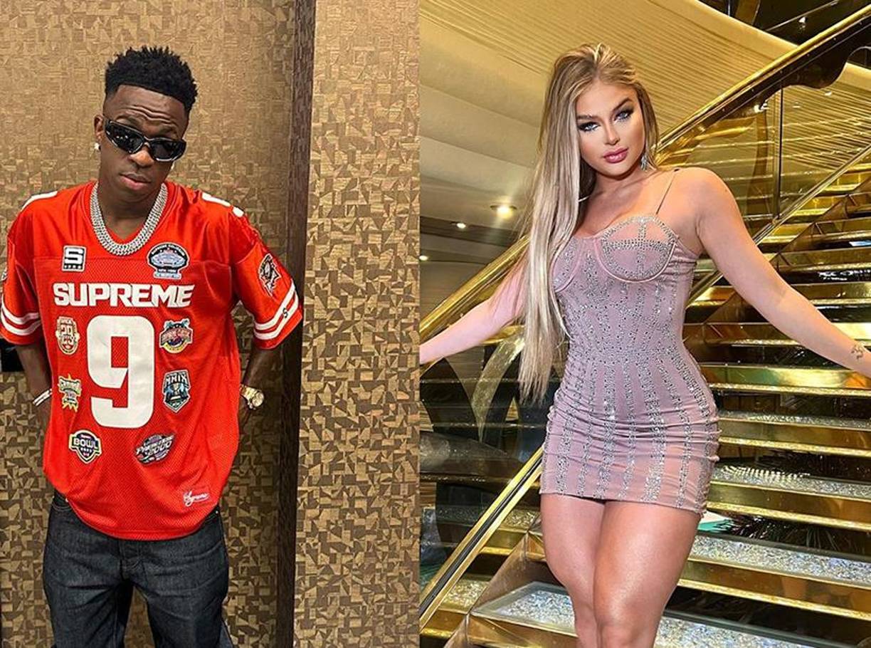 Chia ha generado revuelo en las últimas horas tras señalar que pasó una noche con el brasileño Vinicius. 