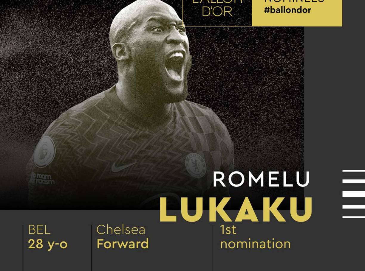 Romelu Lukau: Delantero belga del Chelsea de Inglaterra.