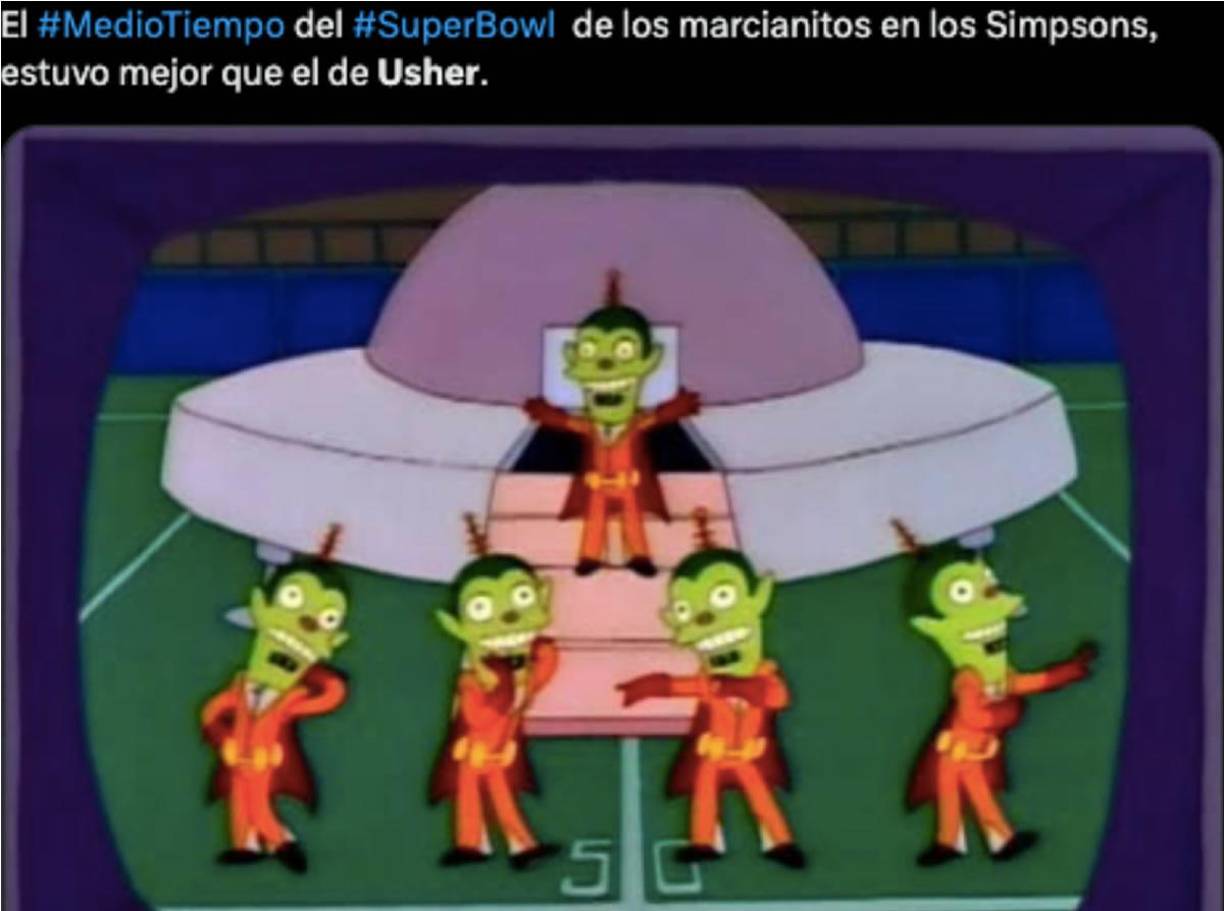 Los mejores memes de la presentación de Usher en el Halftime Show del Super Bowl 2024 que jugaron Kansas City Chiefs y San Francisco 49ers en el Allegiant Stadium de Las Vegas.