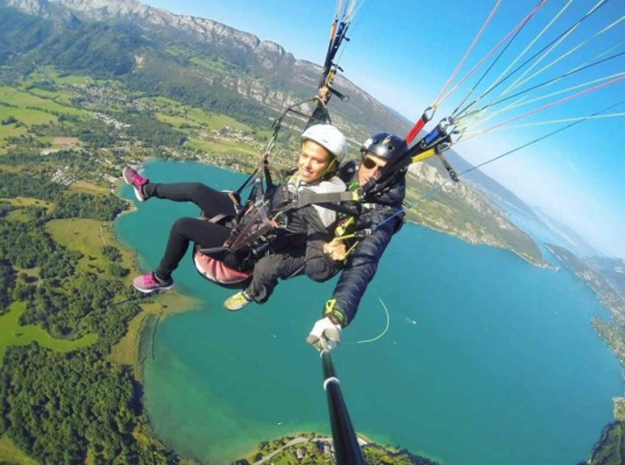En sus redes sociales compartía sus aventuras practicando todo tipo de deporte extremo.