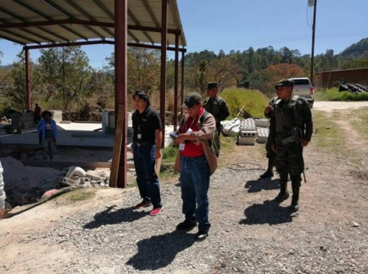 Fiscalía inspecciona beneficios de café de Marcala, con el objetivo de verificar que se realicen todas las medidas de mitigación, control y tratamiento de desechos sólidos y líquidos.