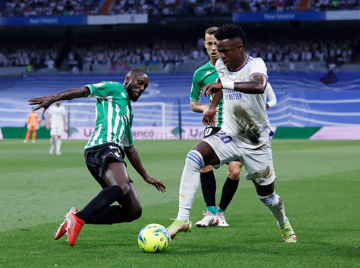 Vinicius fue titular y disputó todo el encuentro. Está listo para la final de Champions.