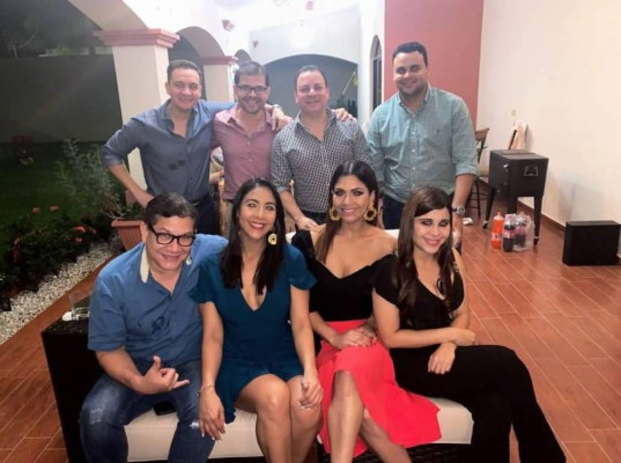 La presentadora de Las Mañanas del 5, Loren Mercadal, celebró con los suyos en una reunión en Juticalpa, Olancho.