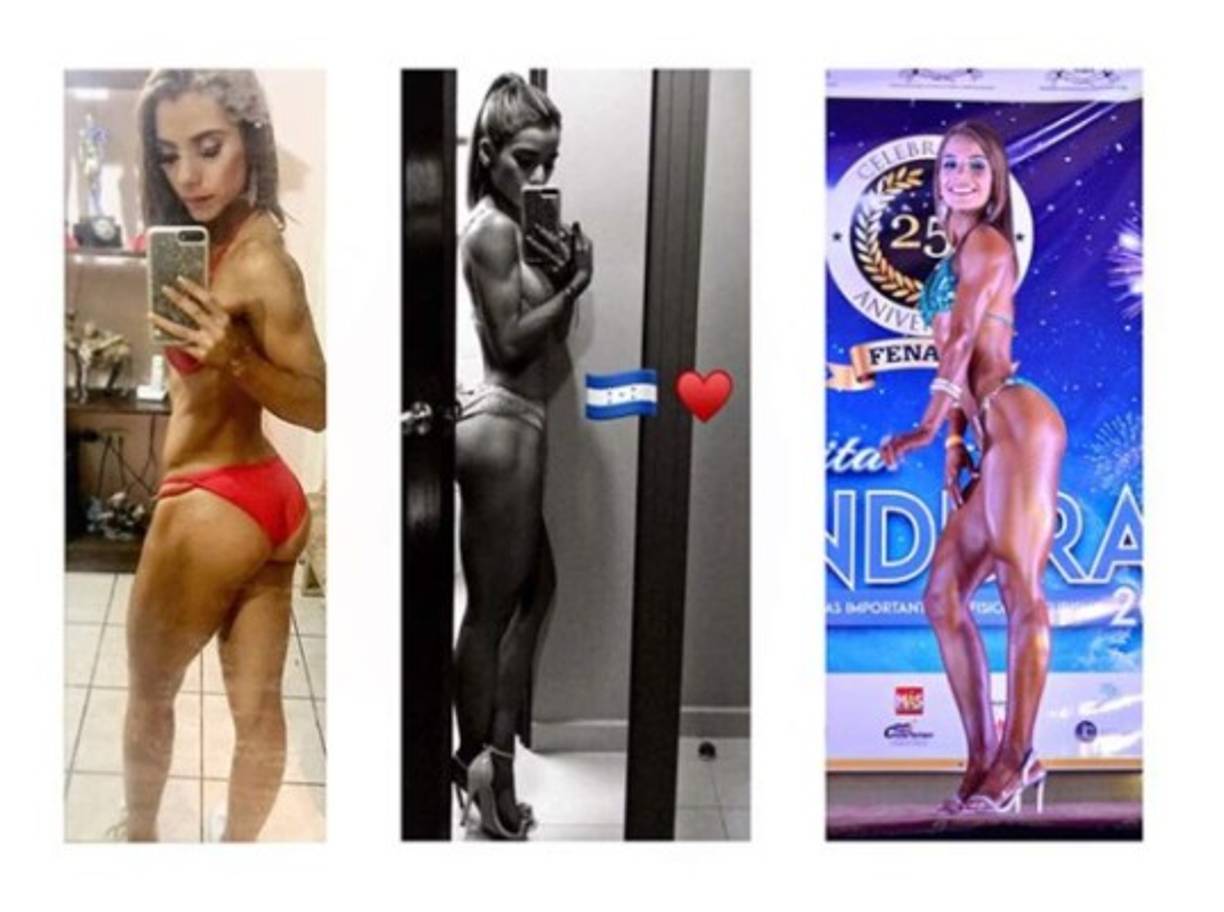 Y es que para lograr el cuerpo que le dio el título de Señorita Honduras Bikini Fitness, Funes ha tenido que trabajar muy duro.