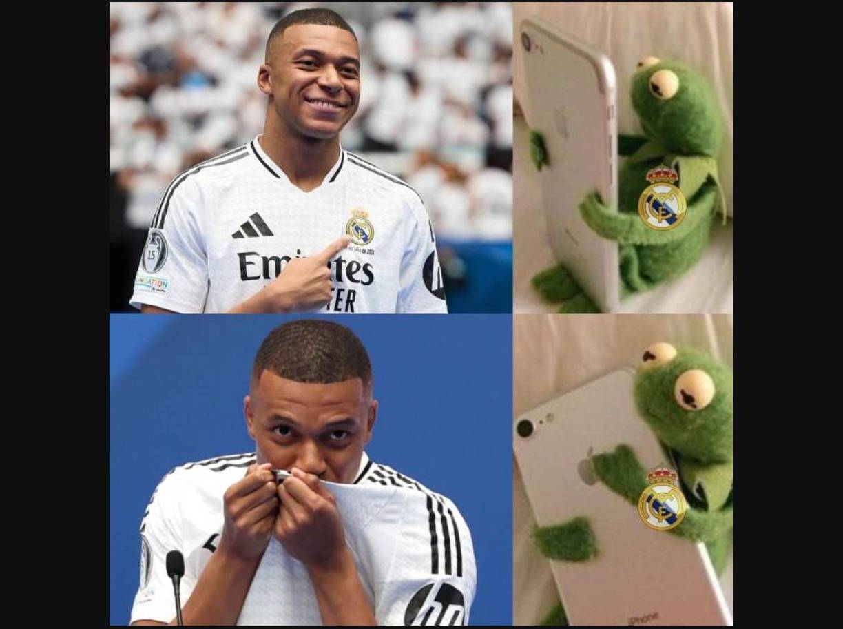 Mbappé causa terribles burlas al Barcelona y Cristiano Ronaldo es recordado en los memes