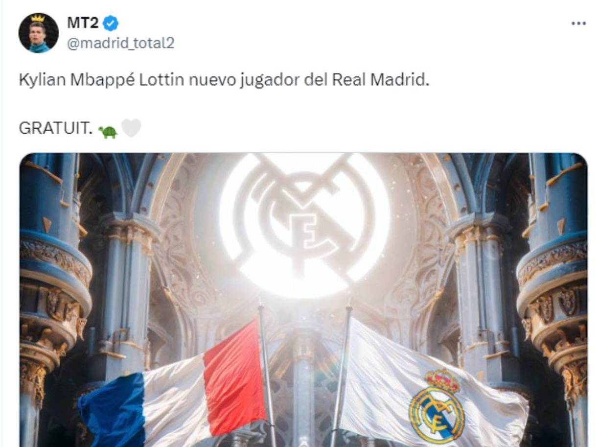 De esta manera se confirma el bombazo del mercado de fichajes. También reveló que el anuncio oficial se dará en los próximos días para seguir con la celebración de la Champions League conseguida ante el Dortmund.
