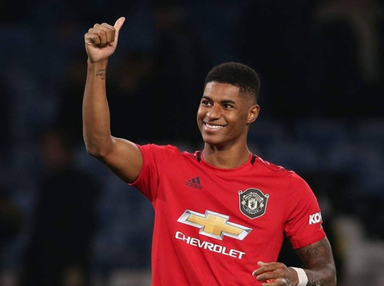 23. Marcus Rashford (Manchester United) - El delantero inglés ha marcado 14 goles en la temporada de la Premier League, los cuales equivalen a 28 puntos.