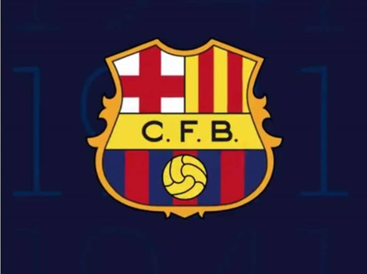 Para el año 1941 el escudo del Barcelona tuvo más cambios.