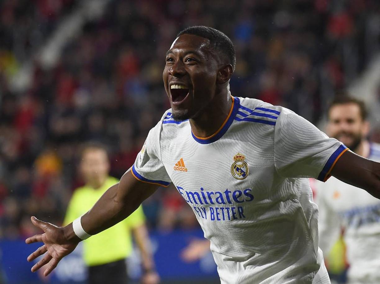 David Alaba: Será el acompañante de Militao en la zaga central.