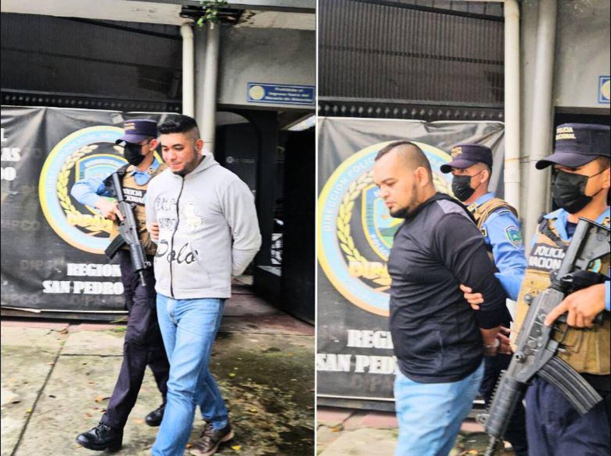 En un operativo realizado este sábado, la Dirección Policial Anti Maras y Pandillas Contra el Crimen Organizado (DIPAMPCO) capturó a dos supuestos miembros de estructuras criminales en San Pedro Sula.