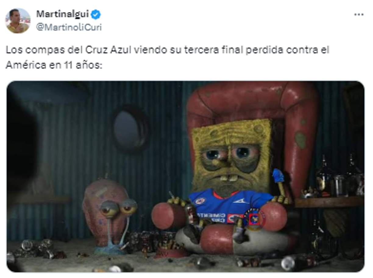 América-Cruz Azul: Los jocosos memes que dejó la Gran Final de la Liga MX
