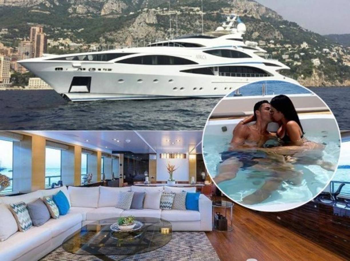 Hace unas semanas atrás CR7 también causó revuelo al adquirir el yate Azimut Grande 27 que tiene un precio de 6,6 millones de euros.