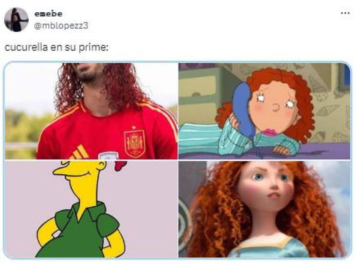 Los divertidos memes por el cambio de look de Marc Cucurella con su pelo rojo tras el éxito de España en la Eurocopa 2024.