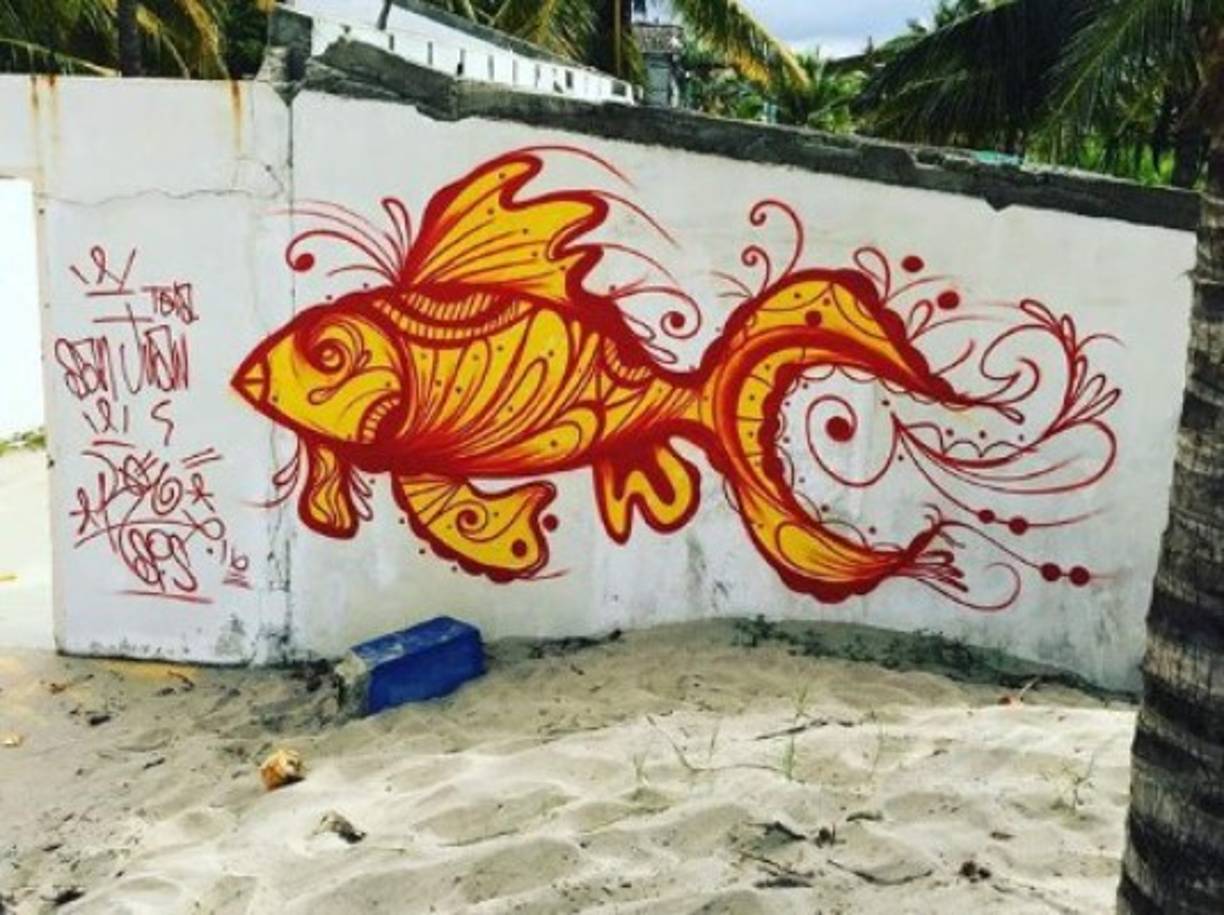 Jorgito disfruta realizar su trabajo en las calles de San Pedro Sula.