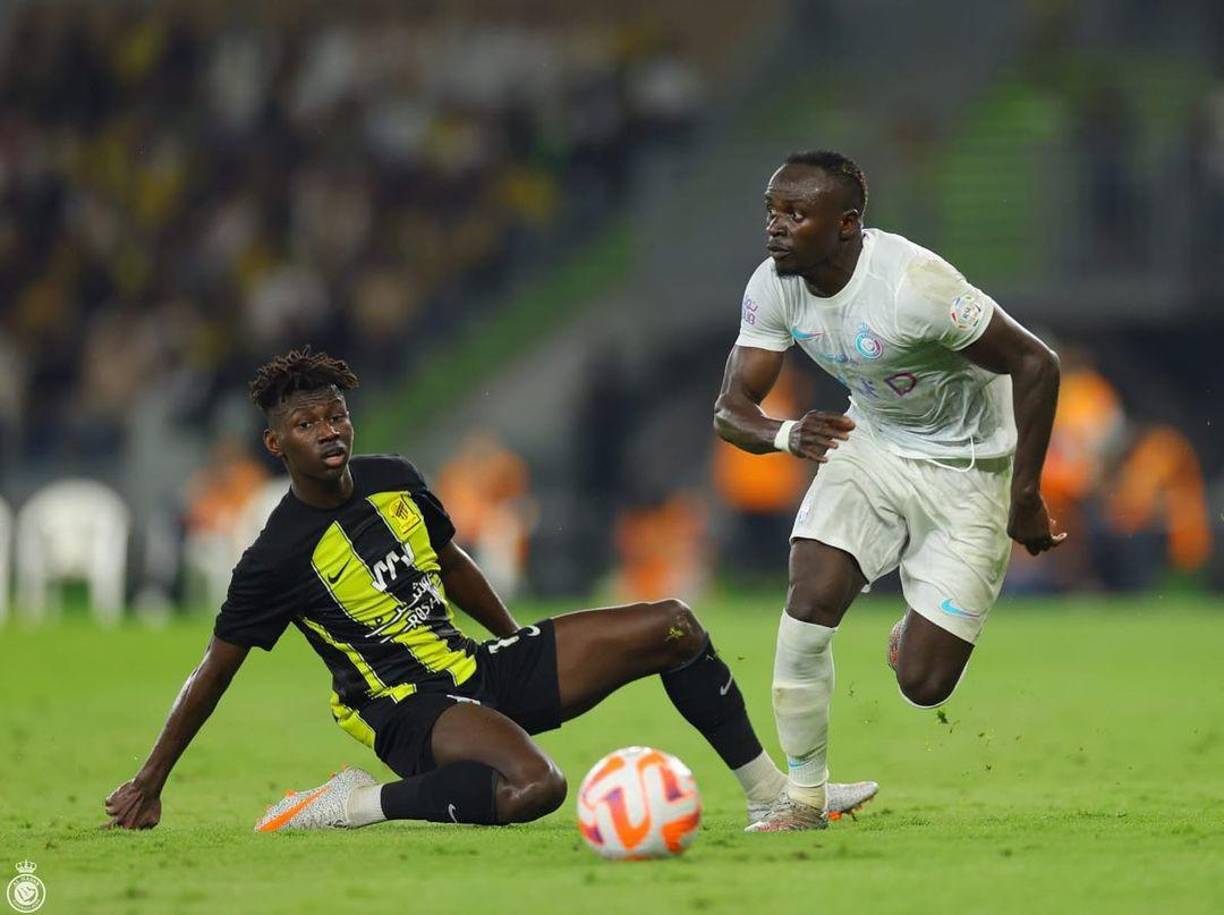 Sadio se convirtió en otra de las figuras en la Liga de Arabia Saudita y ya lleva seis goles en su primera campaña. 