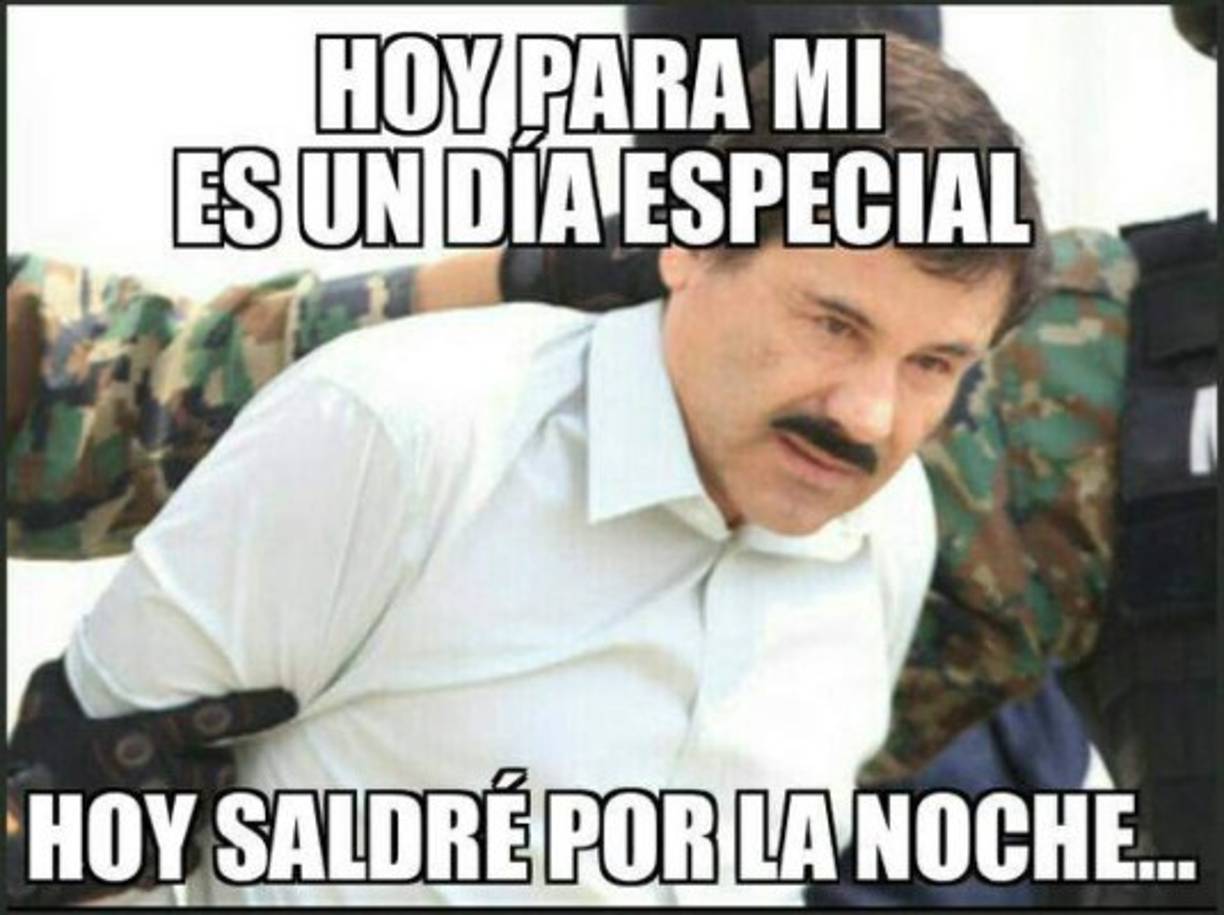 El Chapo Guzmán se escapó a la medianoche de este sábado.