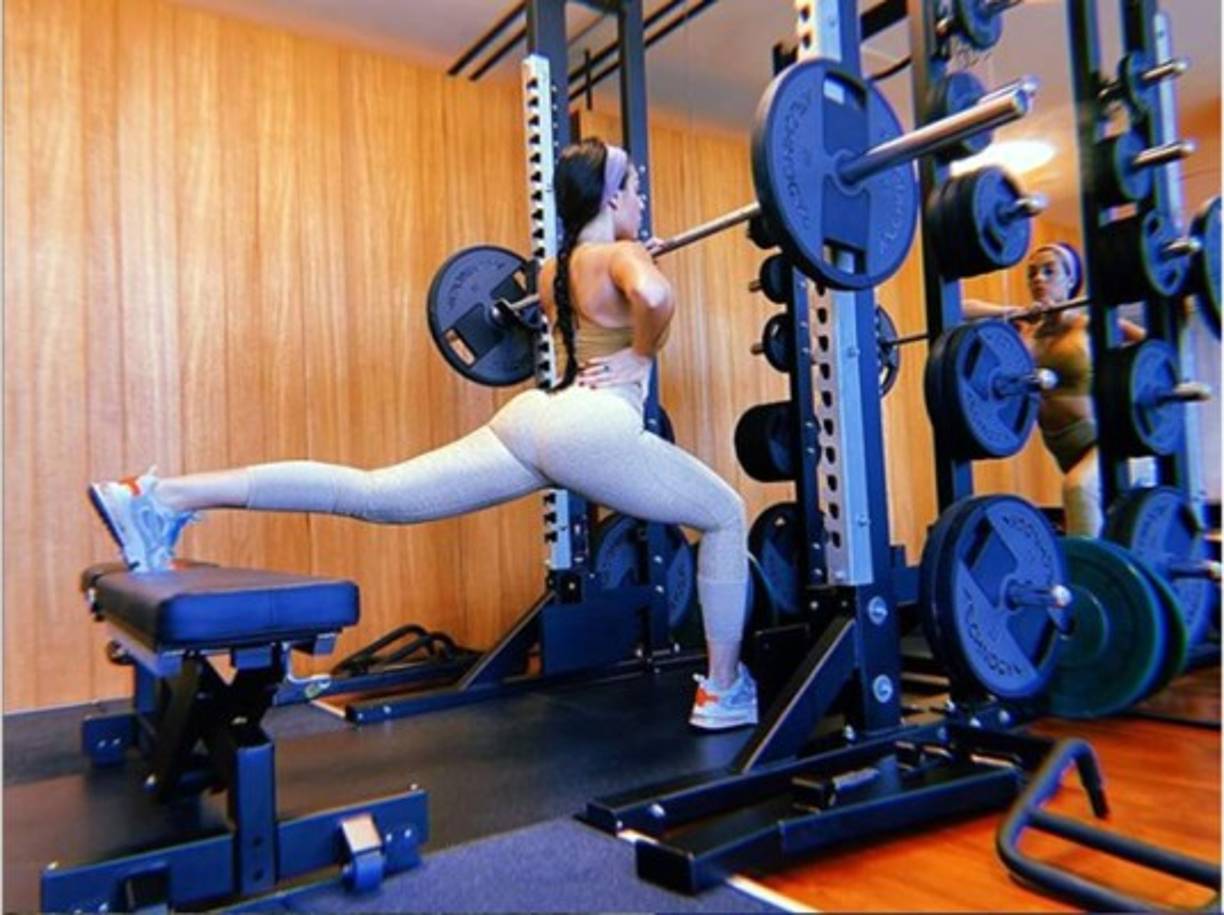 Georgina Rodríguez es discilplinada y constante en cuanto al deporte se refiere.