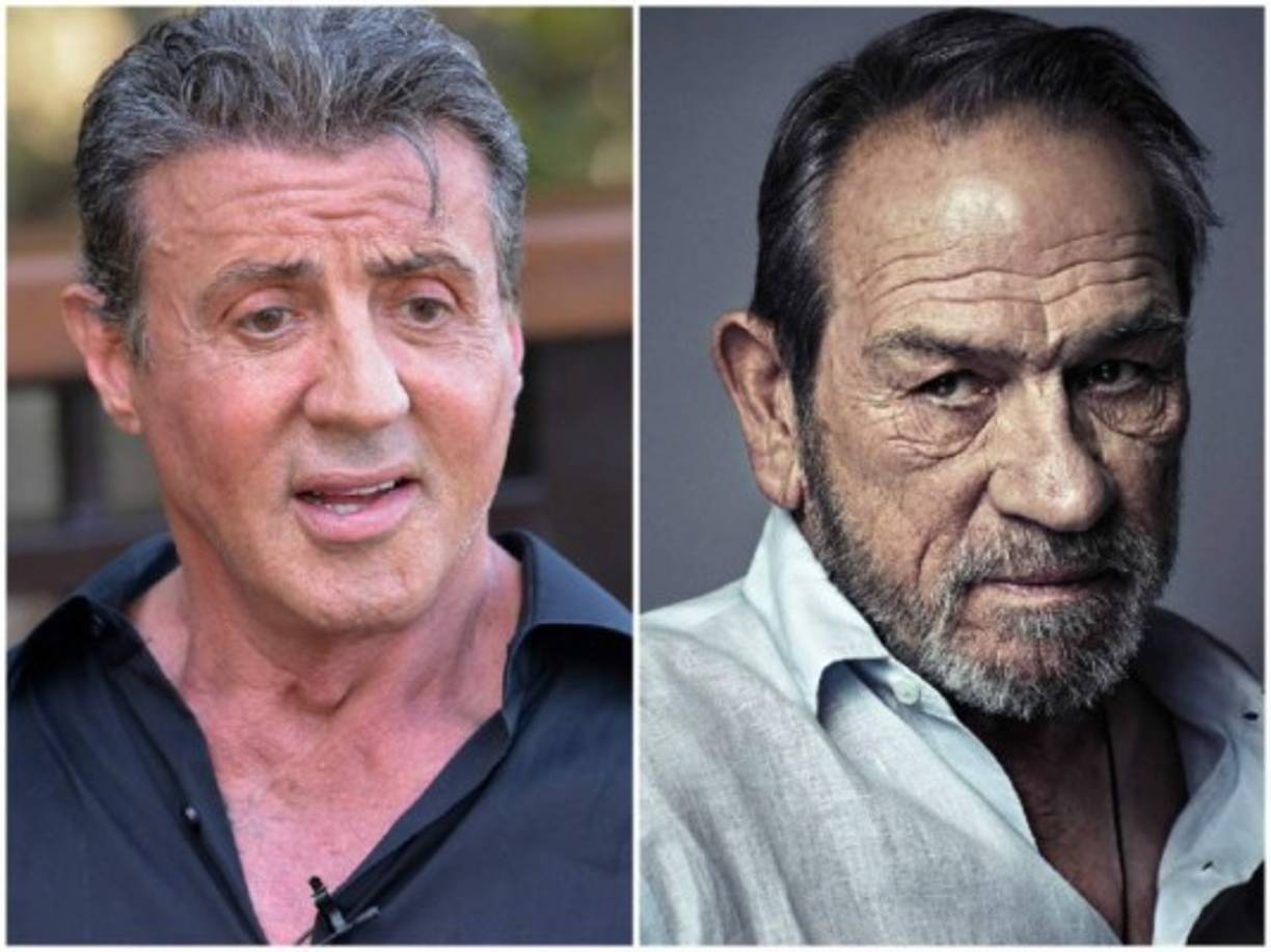 Sylvester Stallone y Tommy Lee Jones — 71 años (hasta el 2017)
