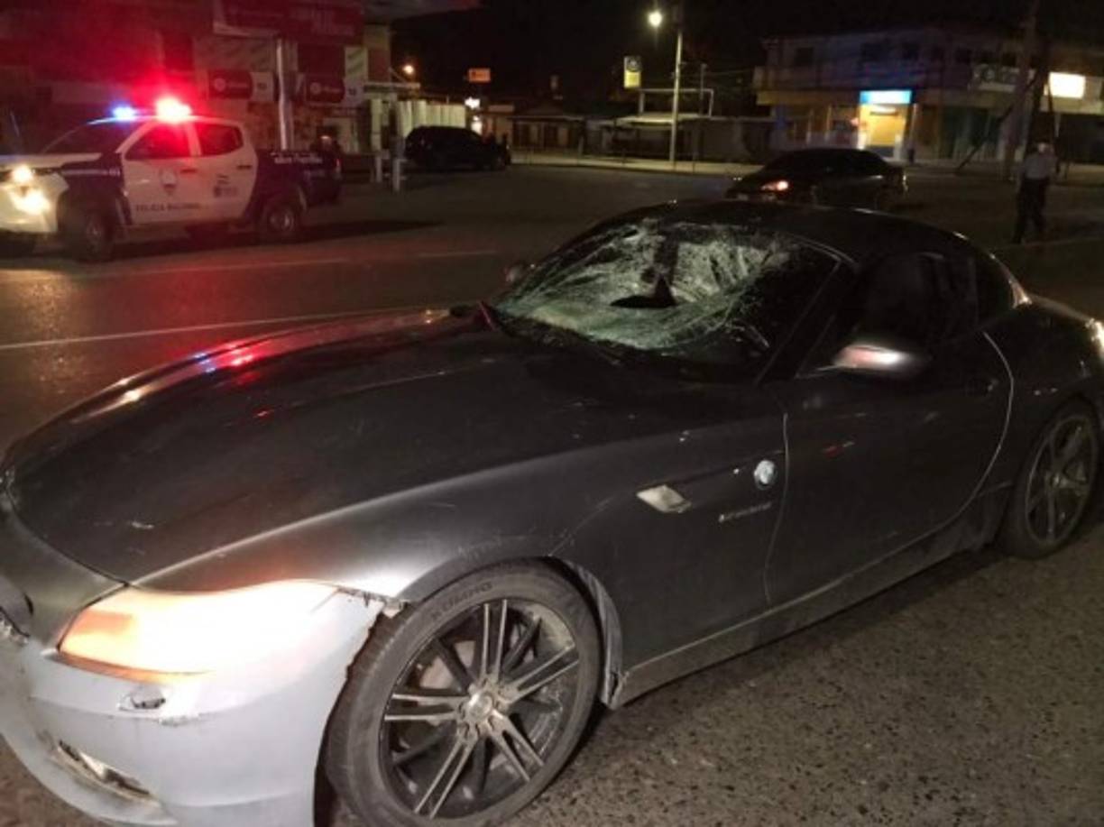 Este es el vehículo en el que se transportaba Rambo en el momento del fatal accidente.