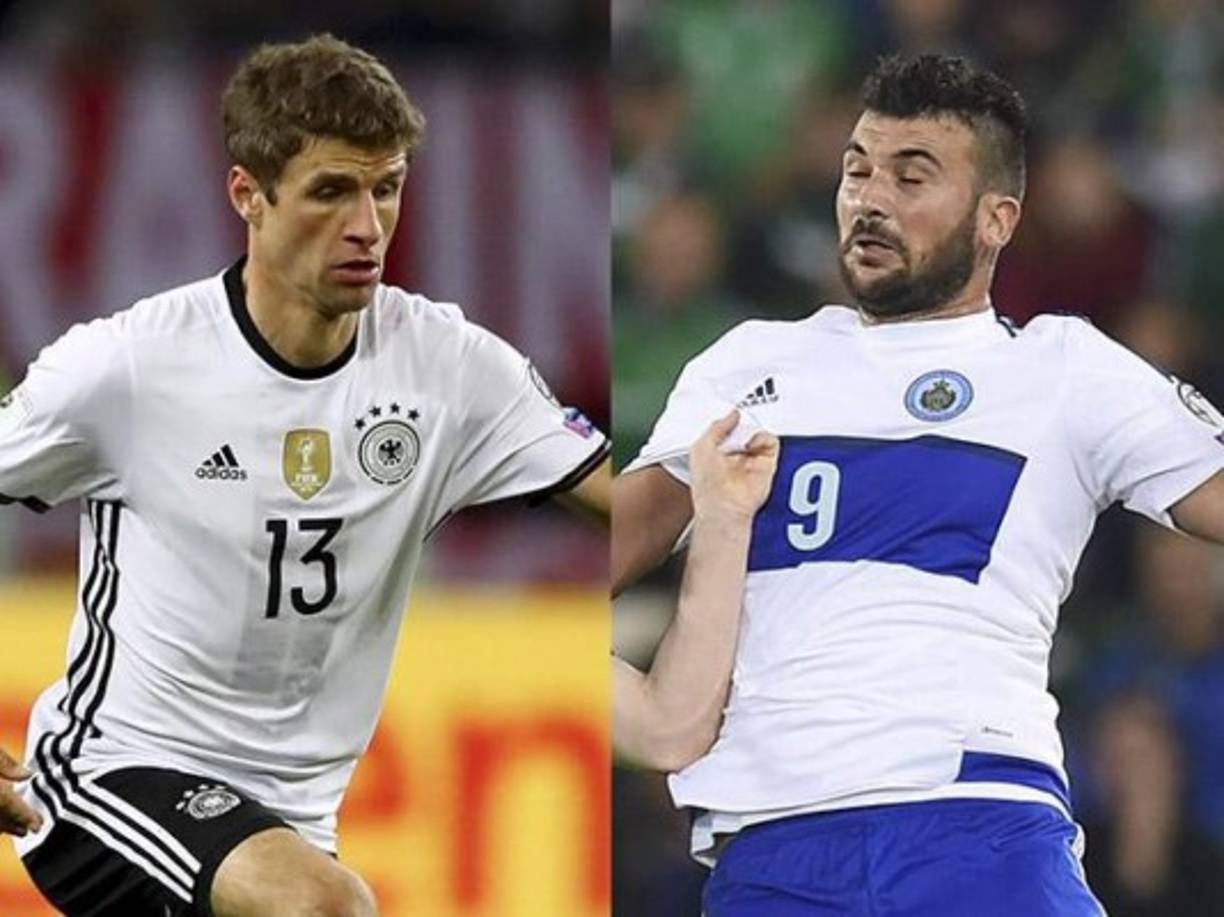 San Marino - Alemania: Eliminatoria Uefa, viernes 11 de noviembre a la 1:45pm.