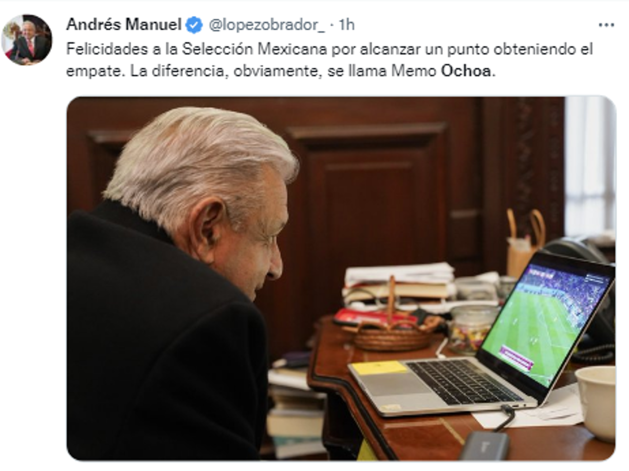 El Presidente de México, Andres Lopez Obrador, se hizo presente.