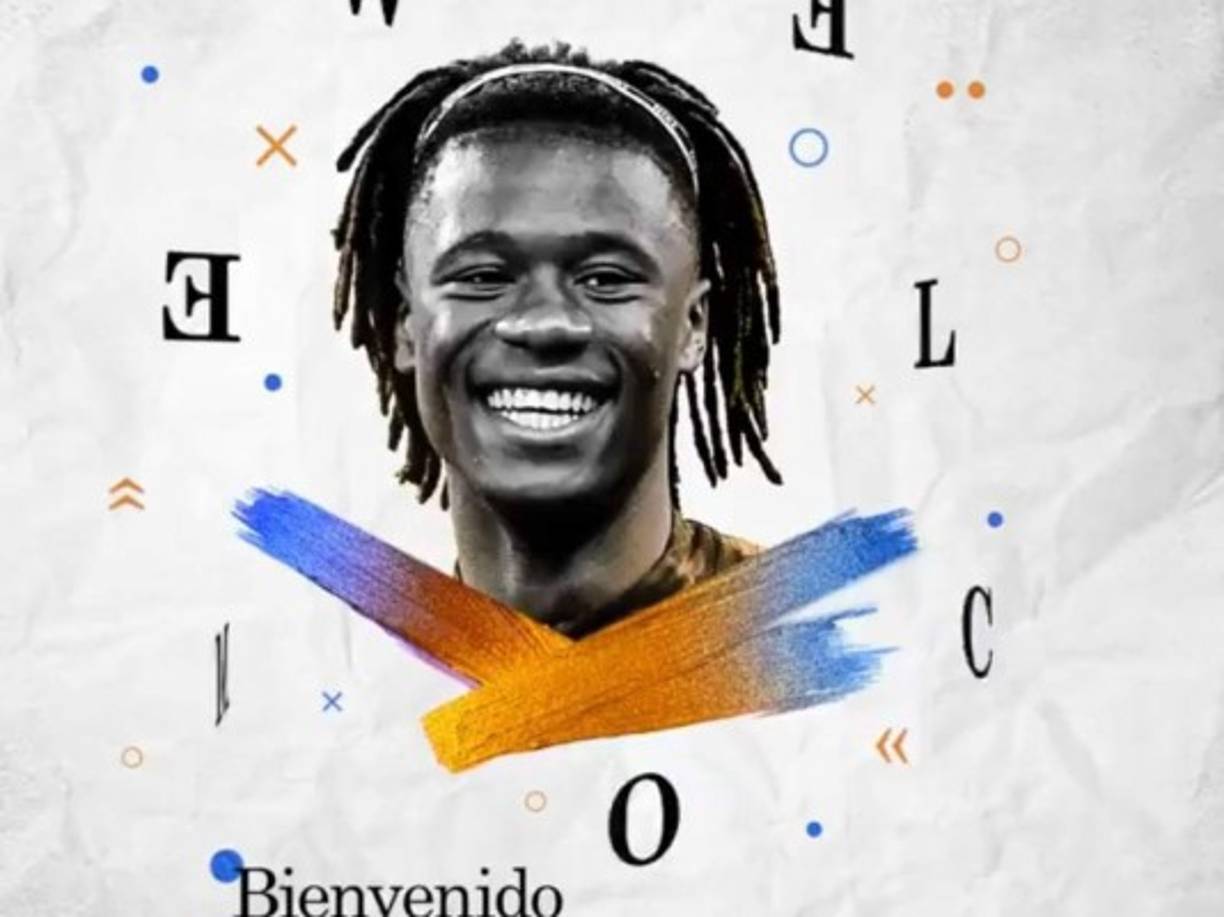 El joven centrocampista internacional francés Eduardo Camavinga (18 años) fichó por el Real Madrid hasta 2027 procedente del Rennes. Foto Twitter Real Madrid.