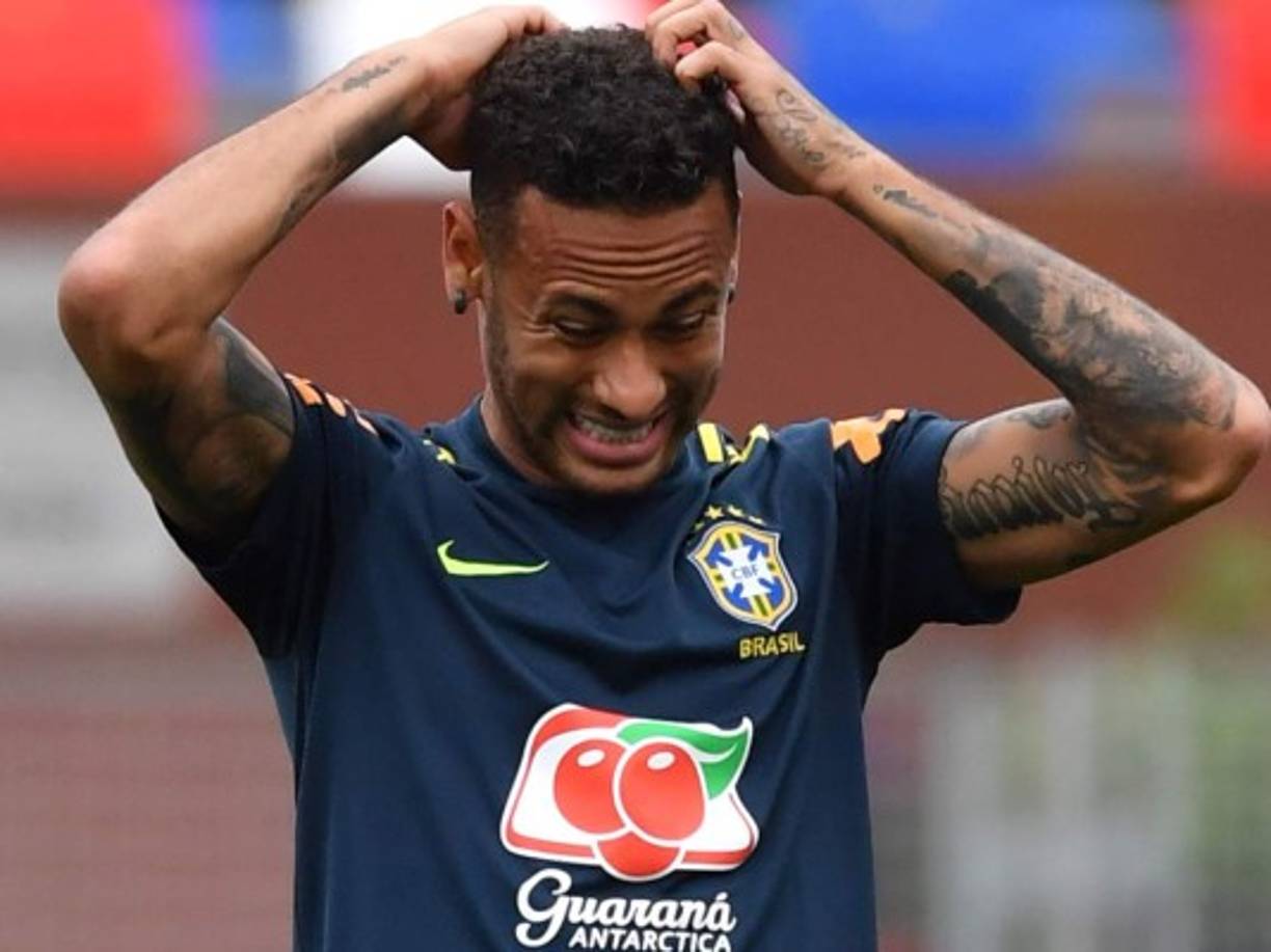 Neymar es la máxima figura de Brasil en el Mundial y siempre recibe un cuidado especial.