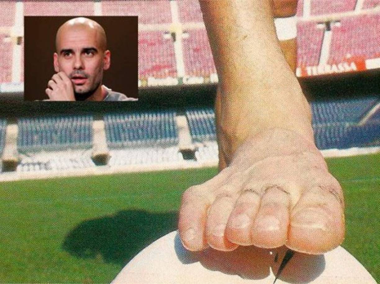 Pep Guardiola, ex jugador y entrenador del Barcelona y actual técnico del Bayern Múnich.