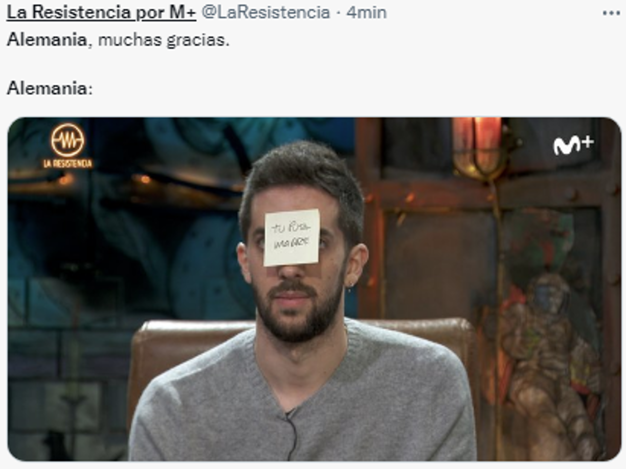 Alemania logro remontar y el partido finalizó 4-2 a favor de los europeos. 