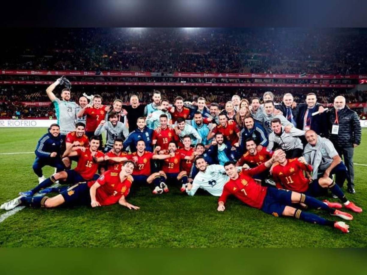 España: La selección española consiguió su cupo a Qatar 2022 al vencer 1-0 a Suecia de Zlatan Ibrahimovic. Durante el Mundial, los españoles intentarán recuperar el protagonismo que han perdido en las últimas competiciones.