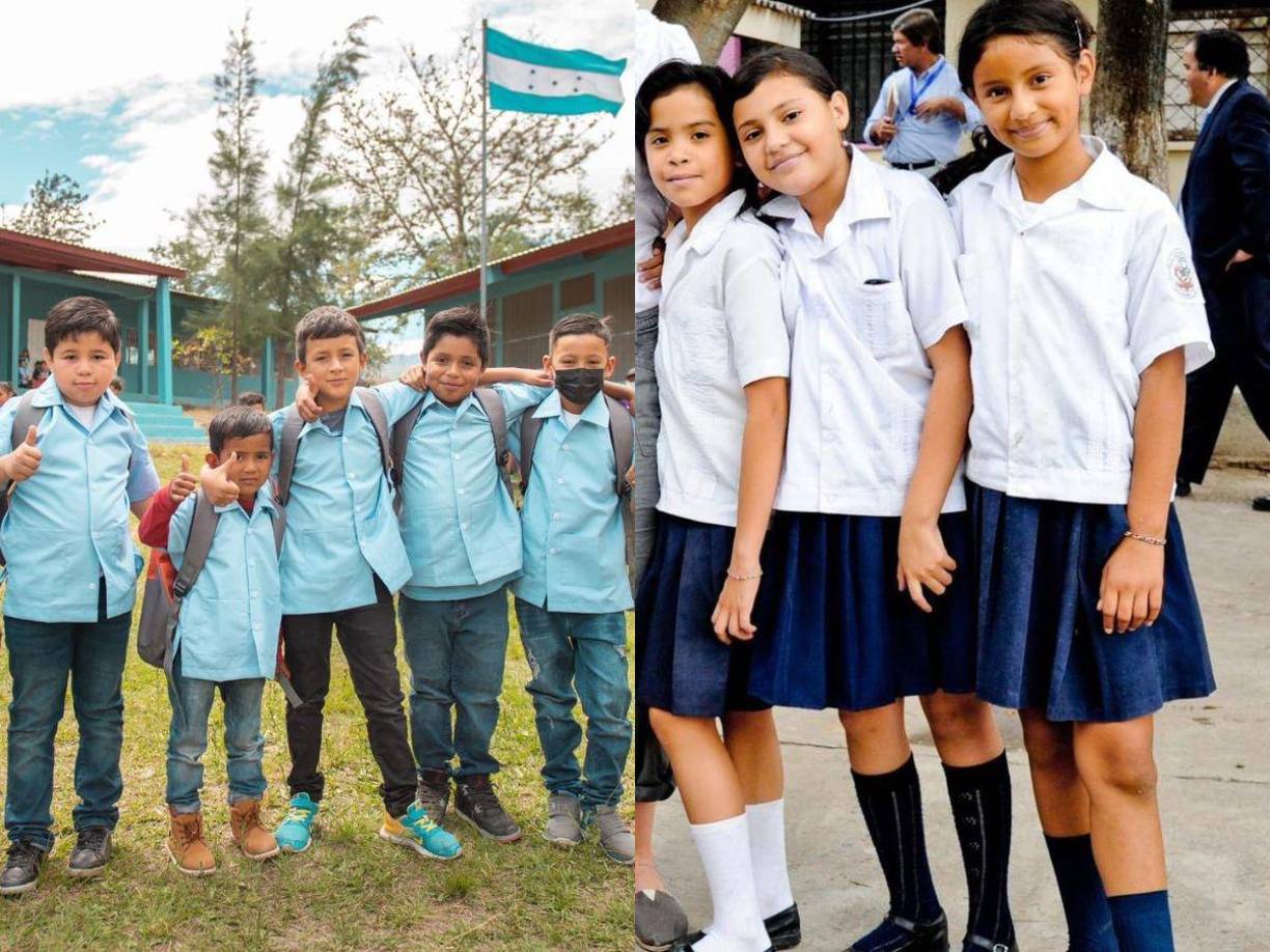 Desde el anuncio por parte del secretario en el despacho de Educación, Daniel Esponda, del cambio del uniforme en el desarrollo del Congreso Infantil en el año 2022, se seleccionó varios centros educativos como prueba de pilotaje en la implementación de la gabacha.