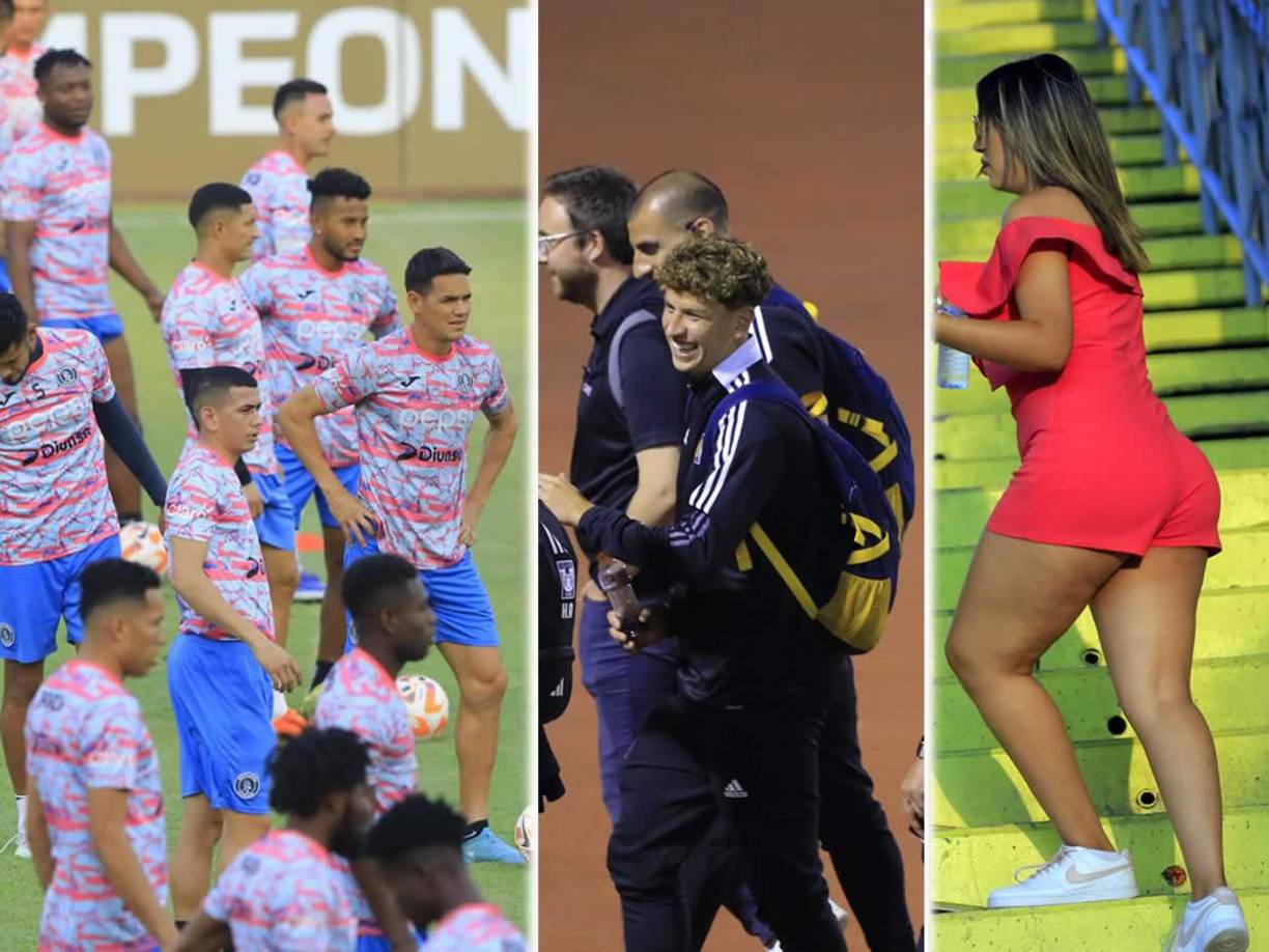 Motagua y Tigres quedaron listos para su enfrentamiento de ida de los cuartos de final de la Liga de Campeones de la Concacaf. Los azules entrenaron y el equipo mexicano llegó con algo de miedo a Honduras.