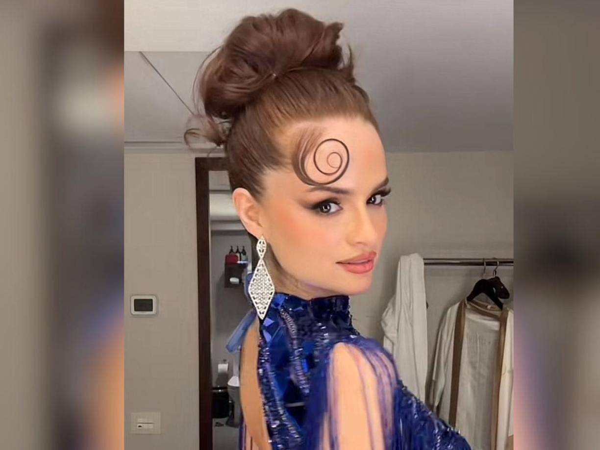 ”Hoy fue la entrevista con los jueces, tan agradecida por la oportunidad de hablar por nuestro país Honduras. Hoy rendí homenaje a Selena”, escribió Stephanie Cam en sus redes sociales. 