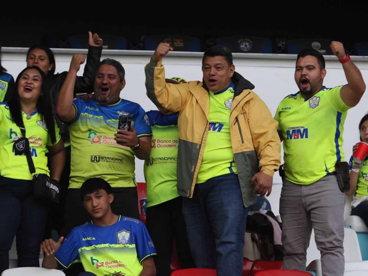 Samuel García, presidente del Olancho FC, se mostró muy eufórico previo al duelo ante Marathón. Los Potros jugaron en el Nacional por las remodelaciones que han empezado en el estadio Juan Ramón Brevé Vargas.
