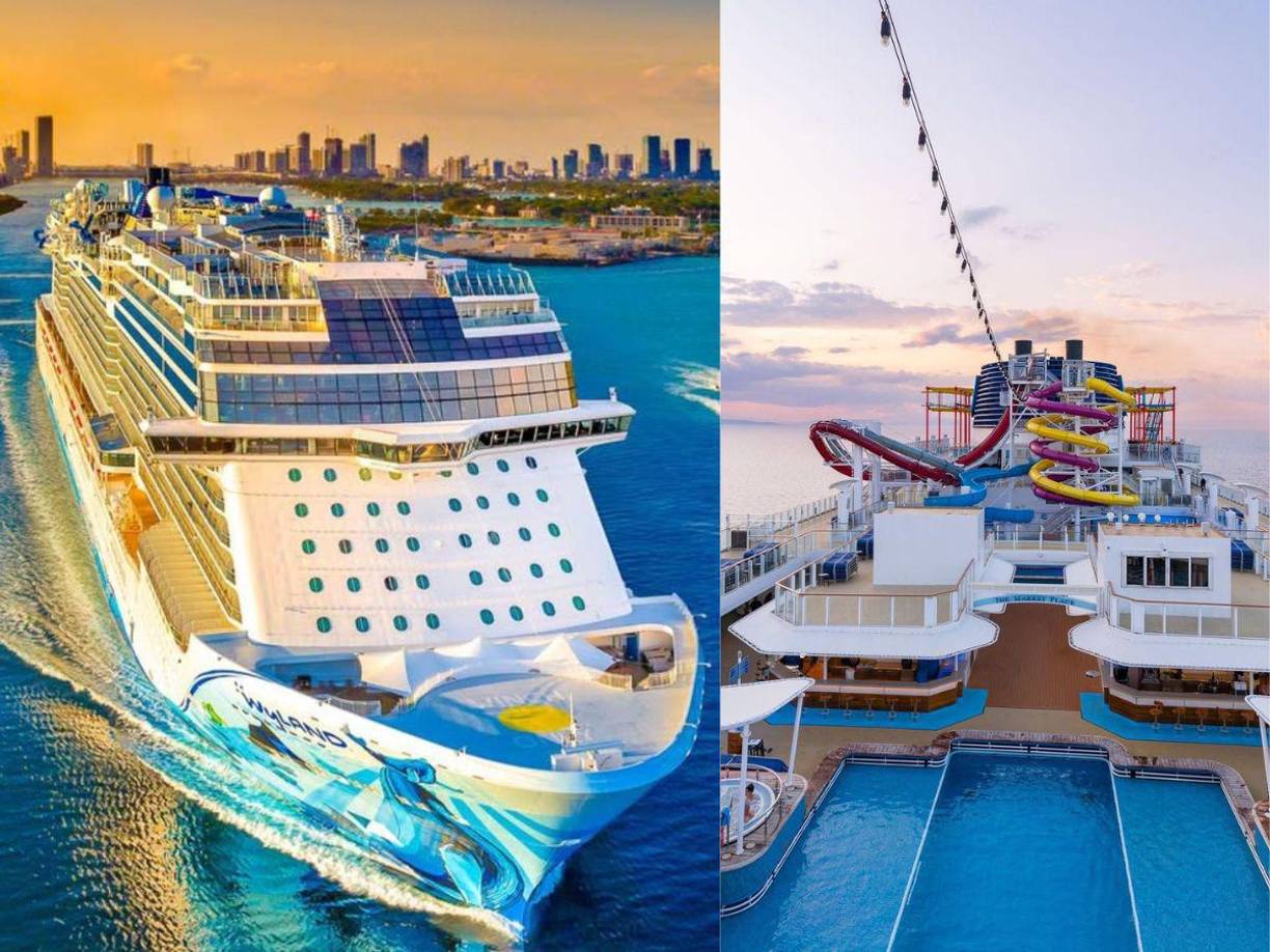 El nuevo barco Aqua que la naviera Norwegian Cruise Line estrenará en abril de 2025 y presentará un nuevo espectáculo musical en honor al cantante y productor estadounidense Prince, fallecido en 2016.