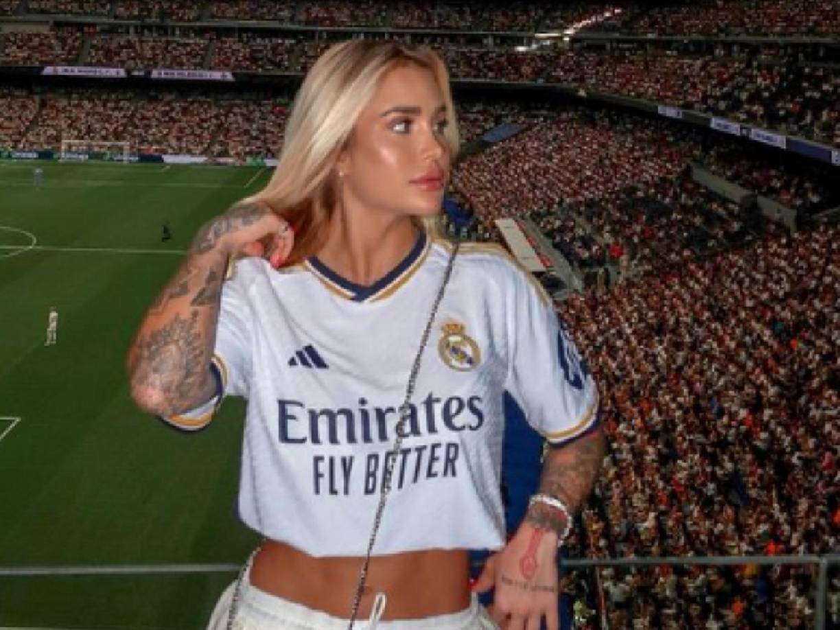 La hermosa influencer se ha dejado ver en el Santiago Bernabéu durante los últimos partidos antes del parón y se confirmó en los últimos días con quién está comenzando una relación sentimental.