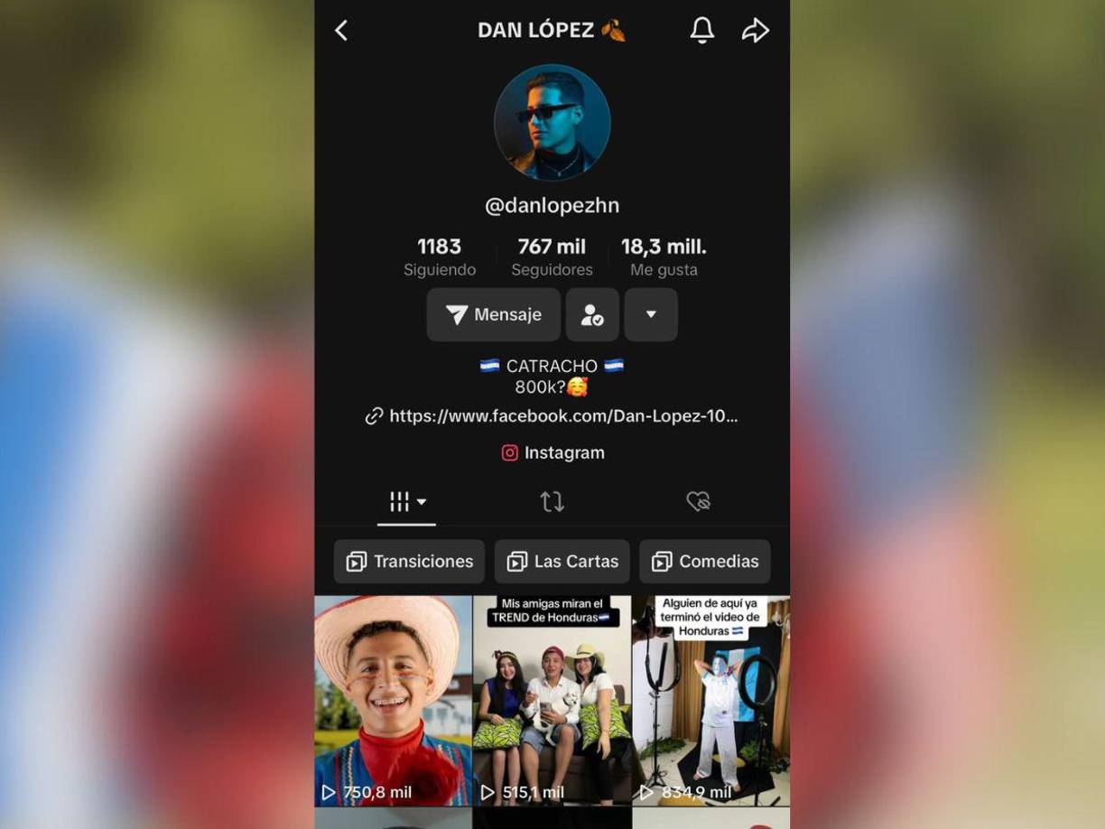 Si usted desea ver el video puede buscarlo en sus redes sociales como Dan López HN. Daniel también agradeció al equipo que le colaboró para realizar el popular video:Maquillaje: Oscar Rodríguez @oscarrodriguez_hnVideo y fotografía: Carlos Barrientos @shotbycarlossVestuario: José Carlos Villalta @josecarlosmejiavillaltaIdea y producción: Daniel López @Danlopezhn.