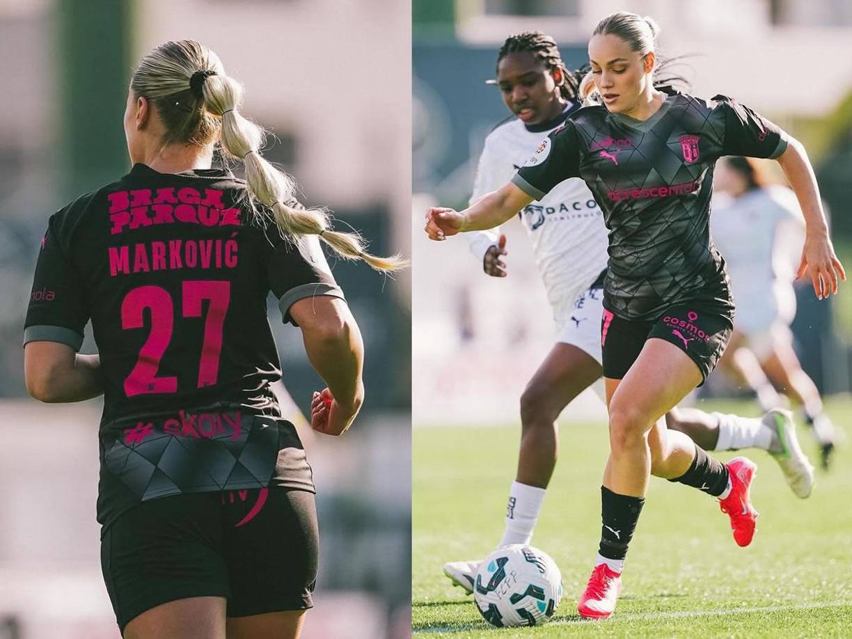 Y es que la futbolista croata, que llegó al Sporting de Braga procedente del Grasshopper suizo, es para muchos ‘la futbolista más bella del mundo’.