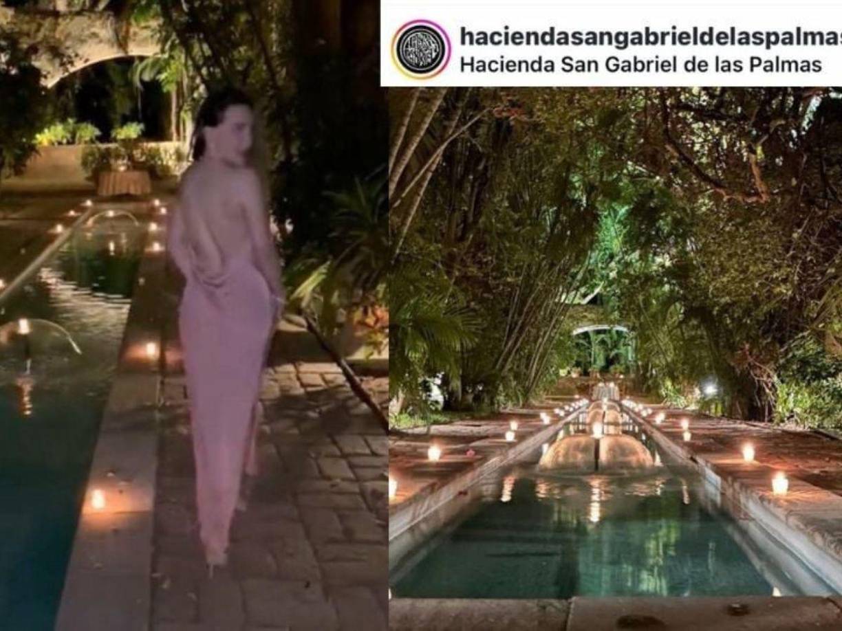 Belinda y Christian habrían estado en este lugar para compartir una cena romántica, pues este lugar suele hacer reservaciones especiales en pareja. Aquella noche la expareja disfrutó de pasar un tiempo juntos alejados de la ciudad. Después de este día Nodal quedó enamorado de la hacienda por lo que quiso elegirla para unirse en matrimonio, aunque con otra mujer.