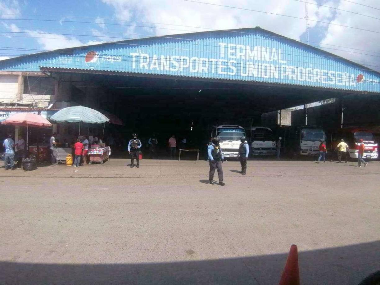 El municipio de El Progreso, Yoro, ha sido uno de los más atacados en el valle de Sula por los extorsionadores, las autoridades hacen operativos en las empresas de transporte de esa ciudad.