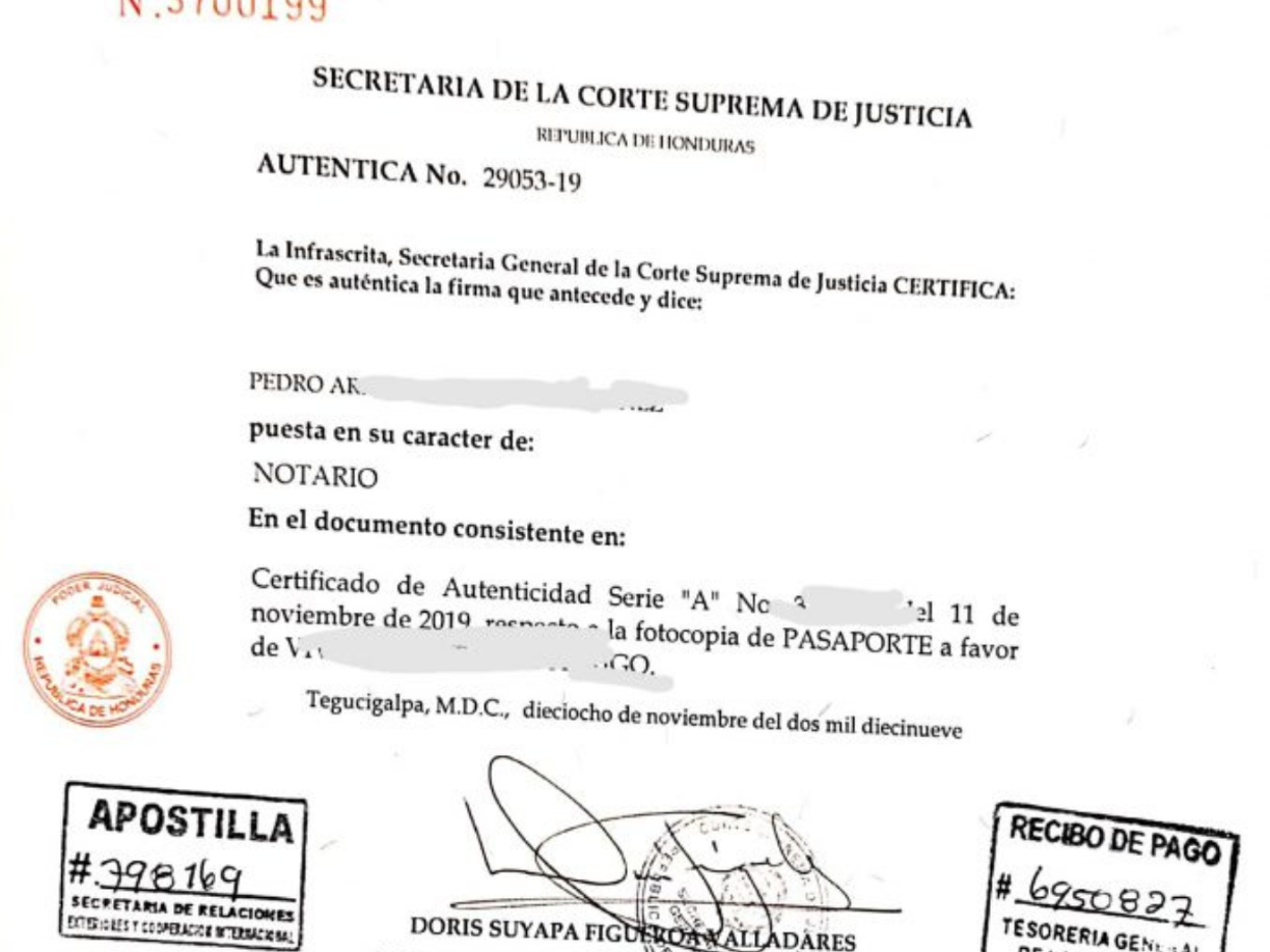 3. Solicitar el documento para autenticar.