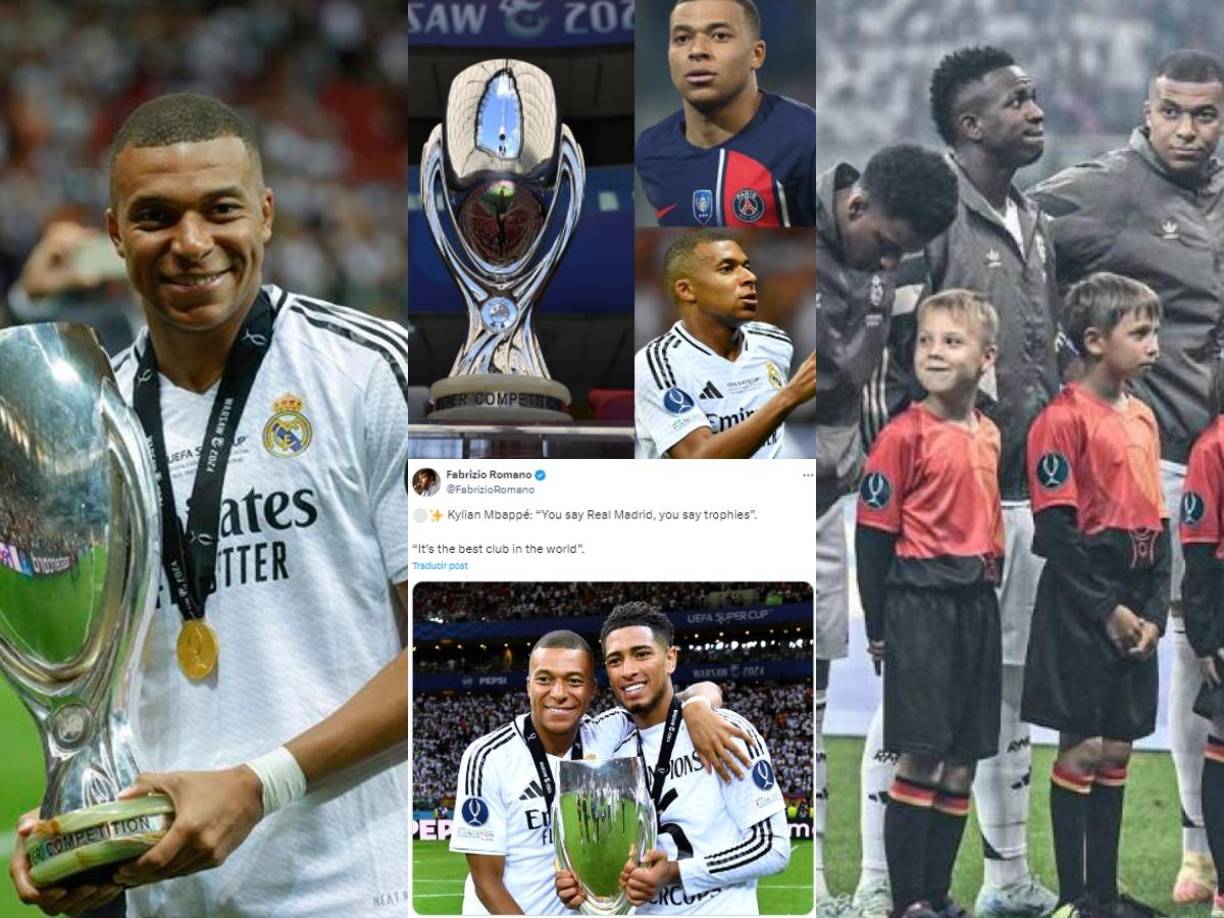 Mbappé debutó a lo grande con Real Madrid y tras el título la prensa internacional reaccionó. 