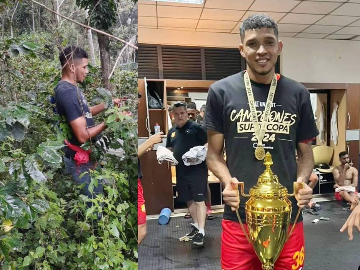 Creció cortando café en las montañas y siempre que puede hacerlo en la temporada aparece realizando el trabajo.