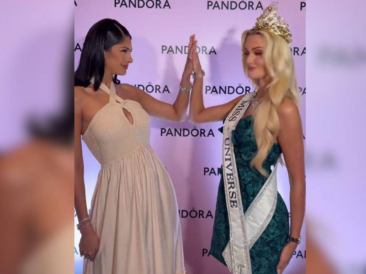 Un “encuentro universal” fue lo que ocurrió la noche de este martes 26 de noviembre cuando se juntaron Sheynnis Palacios, ex Miss Universo, y Victoria Kjaer, la actual Miss Universo, para hacer un video en la red social TikTok.