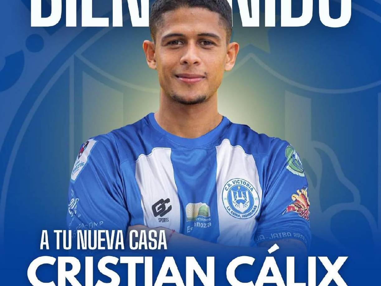 OFICIAL // El Victoria presentó a Cristian Cálix, proveniente del Real España, como su nuevo jugador para la siguiente campaña.